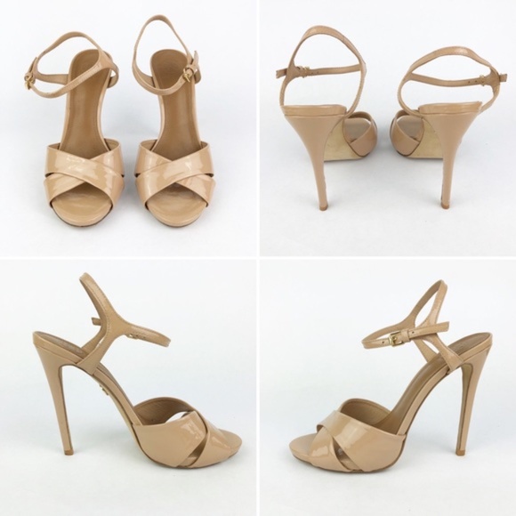Tory Burch Open Toe Nude Anise Sandals, 7.5 - Picture 2 of 5